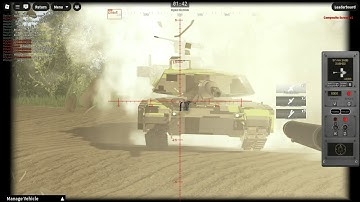 Friendly Reminder To Close Your Hatch - (Multicrew Tank Combat) ROBLOX [Clip]