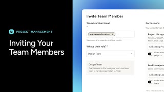 Inviting Team Members