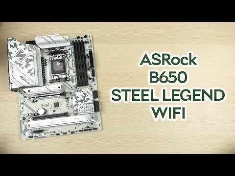 Розпаковка ASRock B650 STEEL LEGEND WIFI - YouTube