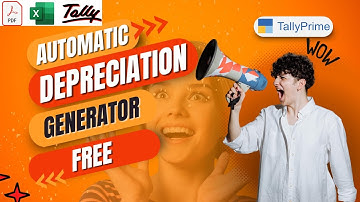 Free Automatic Depreciation Entries Generator | Free TDL / TCP / Tally Customization | EazyFinal4
