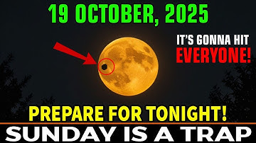 This MUST Reach You BEFORE Tomorrow! October 19, 2025 Rare MOON Event – You Can’t Miss This!