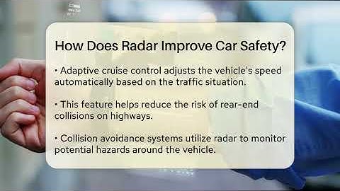 How Does Radar Improve Car Safety? - Talking Tech Trends