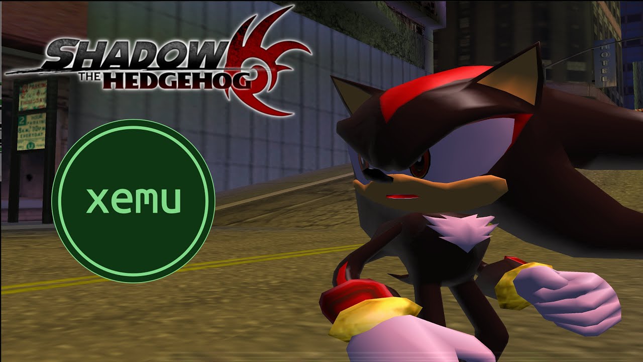 XEMU 0.6.1, Shadow The Hedgehog 4K UHD