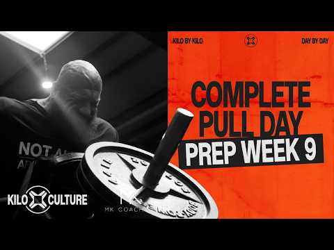 Pull Day For A Complete Back | Exercise Selection, Volume & Execution | Prep Week 9