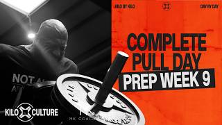 Pull Day For A Complete Back | Exercise Selection, Volume & Execution | Prep Week 9