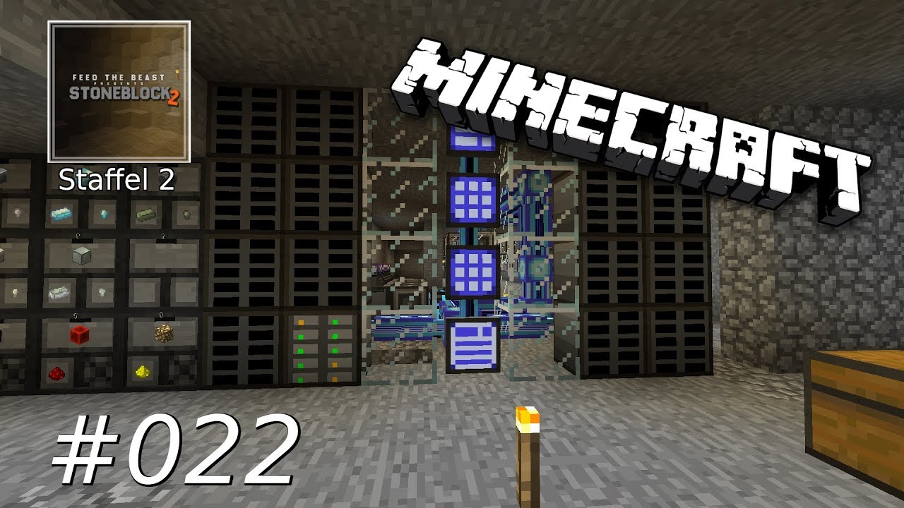 ME System steht [Stoneblock 2][E022][S2][DE][HD] - YouTube