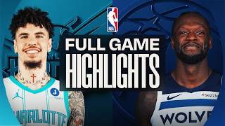 HORNETS at TIMBERWOLVES | FULL GAME HIGHLIGHTS | April 5, 2026