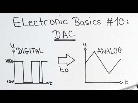 इलेक्ट्रॉनिक बेसिक्स #10: डिजिटल टू एनालॉग कन्वर्टर (DAC)