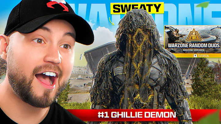 I Met the FUNNIEST GHILLIE PLAYER in Warzone Verdansk!