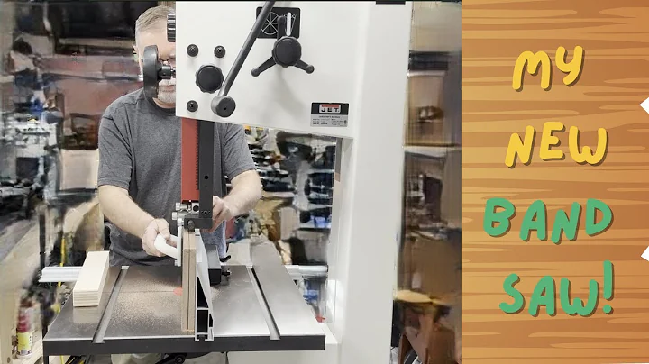 My Shop Needed a Band Saw – Assembling and Testing Resaw with JET 14-inch Woodworking Band Saw