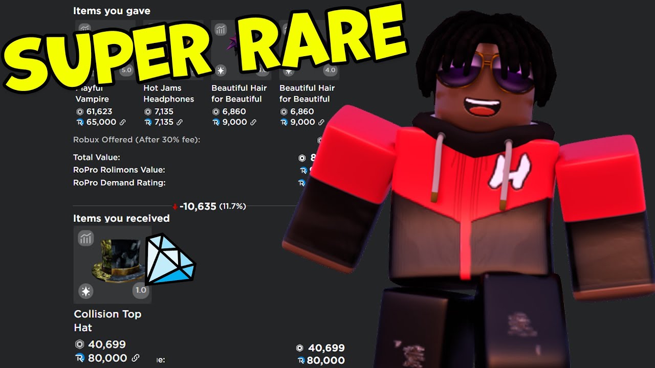 Replying to @o_vzm Rarest roblox items of all time! part 5 #roblox