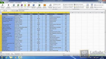 Microsoft Excel 2010 - Les fonctions de recherche # E14