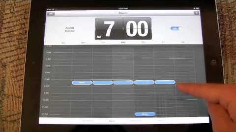 iOS 6 Hands On: Apple Adds Clock App To iPad Plus Song Alarms
