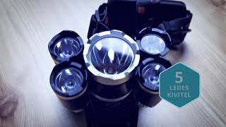Five Light Fejlámpa