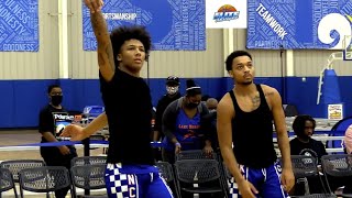 Mikey Williams CRAZIEST Dunk Of The Season So Far vs Jah Jackson \& IMG Academy!