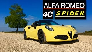 2017 Alfa Romeo 4C Spider Review - Inside Lane