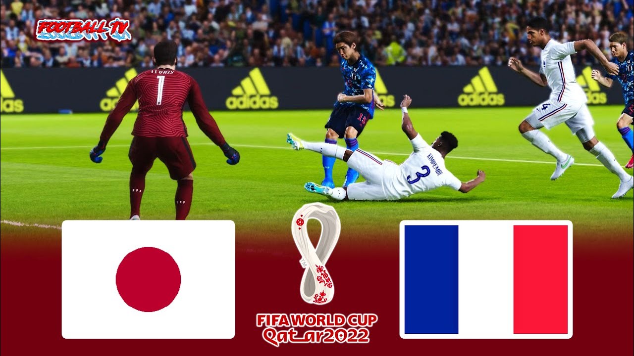 JAPAN vs FRANCE | FIFA World Cup 2022 | Match eFootball PES 2021 ...