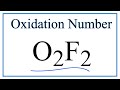 Oxidation States of Oxygen and Fluorine