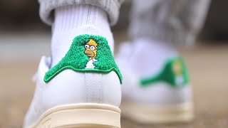 The MEME Sneakers We Needed! Homer Simpson x adidas Stan Smith Review