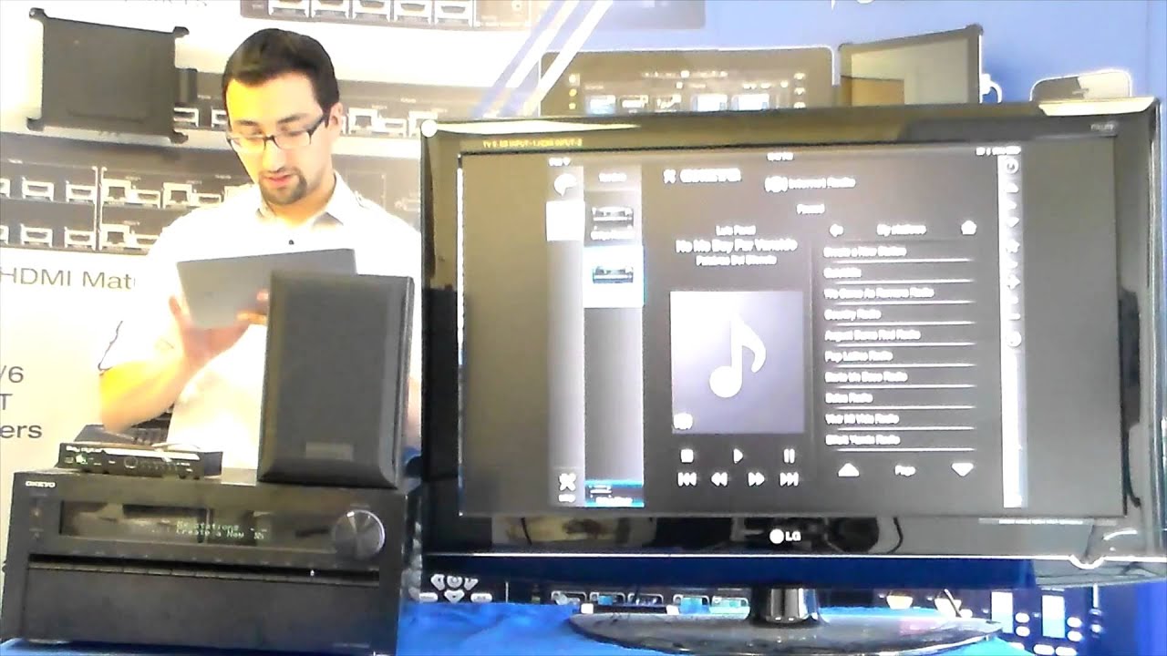 Compass Control® Pro Bi Directional Driver: Onkyo Demo - YouTube