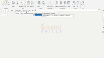 Datevalue dax function helps you to create measure, column, table