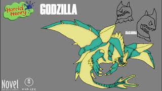 Dagahra The Monster Weapon Dragon Sounds Godzilla Horrid Henry Style