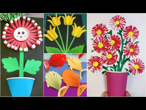 Easy To Make Paper Art & Craft Ideas For Kids