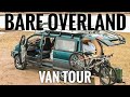 Off-grid Camper Van Tour - Modified Delica Camper Build L400 4x4 Overland Rig