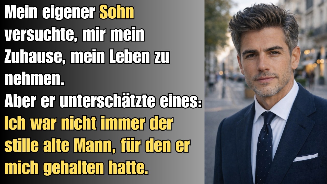 Mein Sohn stieß mich die Treppe hinunter in den Keller – er hatte keine Ahnung, wer ich einmal war…