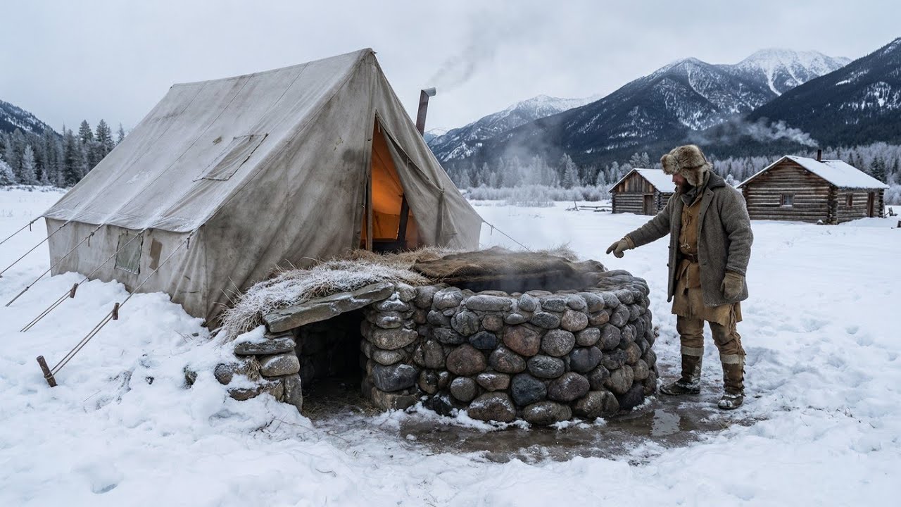 How One Old Trapper’s “Stupid” Pile of Rocks Kept His Tent 40° Warmer Than A Cabin