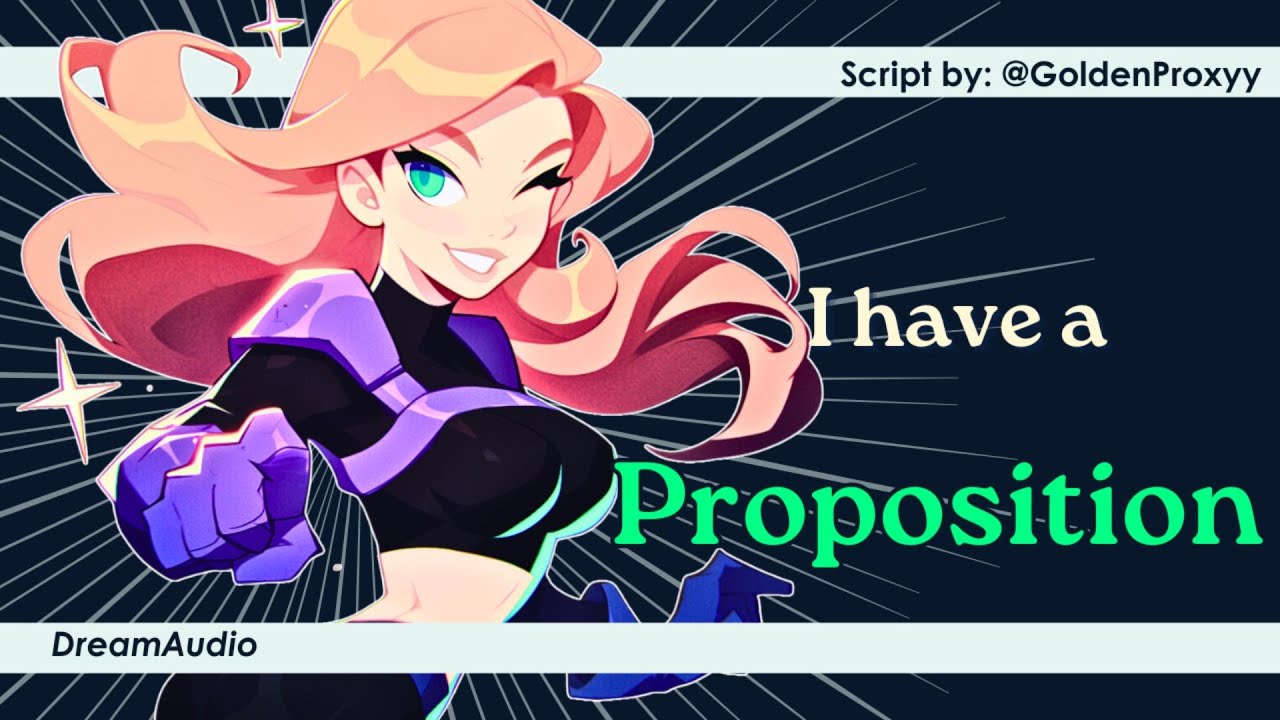 Caught By A Flirty Supervillain ASMR Roleplay by @GoldenProxyy