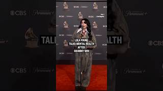 Lola Young talks mental health after Grammy win