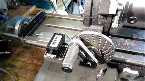 milling machine  rotary table dividing head counter