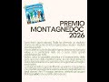 Premio Montagnedoc 2026