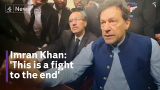 Imran Khan speaks after release: ‘This is a fight to the end for me’