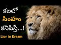 కలలో సింహం కనిపిస్తే || Kalalo Simham Kanipiste || Lion in Dream Hindu Meaning