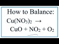 Balancing Chemical Equations Practice