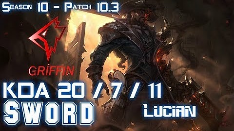 GRF Sword LUCIAN vs SETT Top - Patch 10.3 kR Ranked