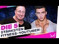 Die 5 STÄRKSTEN Fitness-YouTuber! | TOP 5