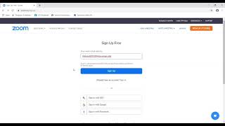 San Jacinto College SSC: Creating a Free Zoom Account screenshot 2