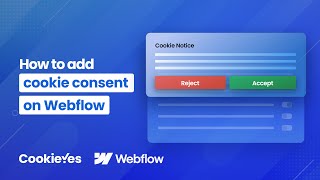 How to add cookie consent banner on Webflow? - CookieYes