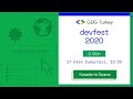 DevFest Türkiye 2020 | 2. Gün | GDG Karadeniz Seansı