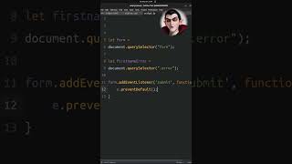 Display Form Errors with JavaScript for mortals 🧛‍♂️