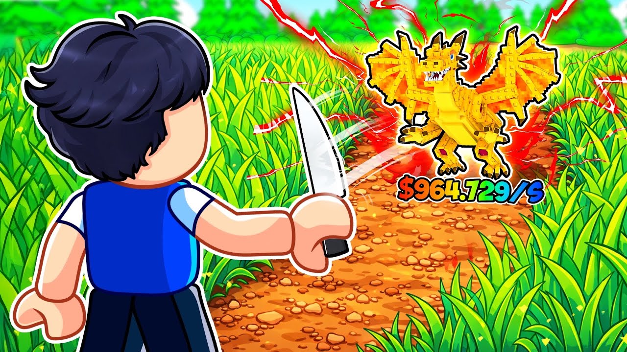 I Spent $937,367 In Roblox CUT GRASS For Brainrots…