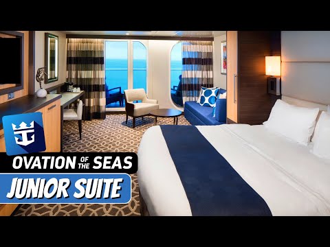 Junior Suite J1, J3, J4 | Royal Caribbean Ovation of the Seas | Full Walkthrough Tour & Review | 4K