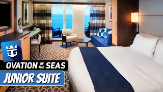 Junior Suite J1, J3, J4 | Royal Caribbean Ovation of the Seas | Full Walkthrough Tour & Review | 4K