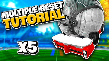 How to Double and Triple Flip Reset + Training Pack - Rocket League Freestyle Tutorial 2025