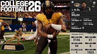 Can You Win the Heisman in Just 1 Game? | College Football 26