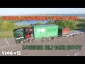 Zware aggregaat van 10 ton lossen bij een boot in Lelystad. Vlog #15