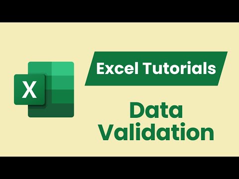 How to Use Data Validation in Excel – Drop-Down Lists, Input Rules & More!
